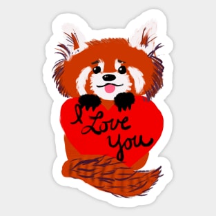I Love You Sticker